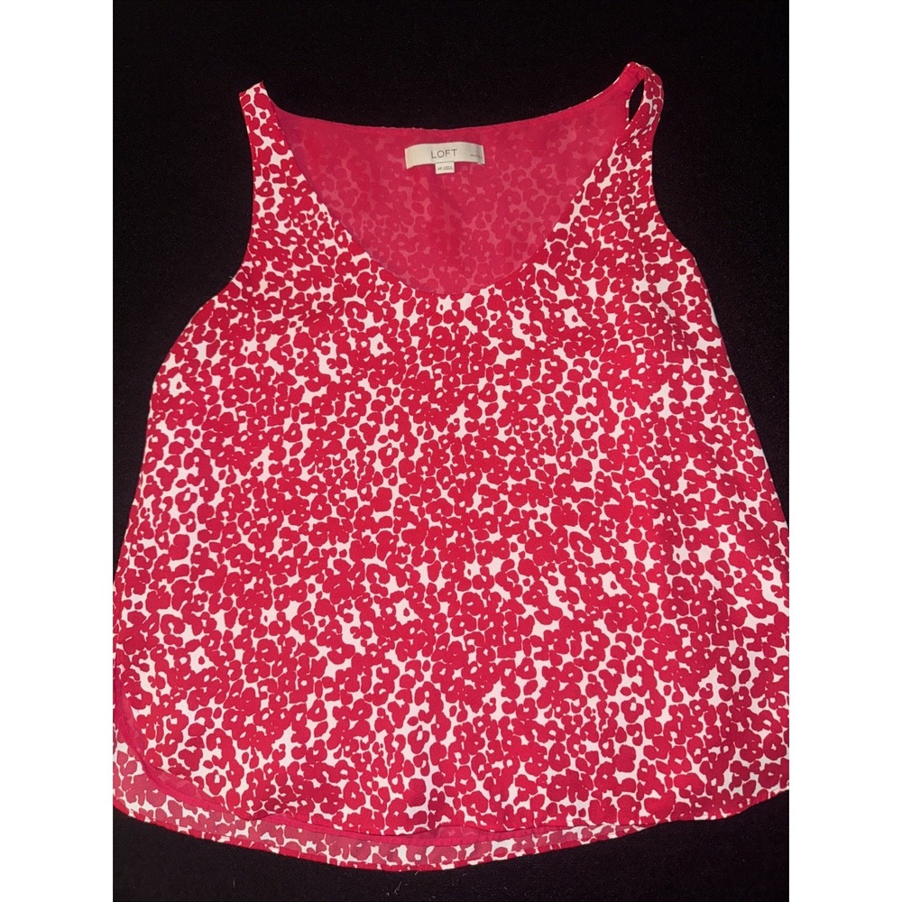 Classic/Loft Leopard Tank/ Size Med P